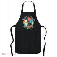 Indiana Is Calling And I Must Go Indiana State Apron thumb 0