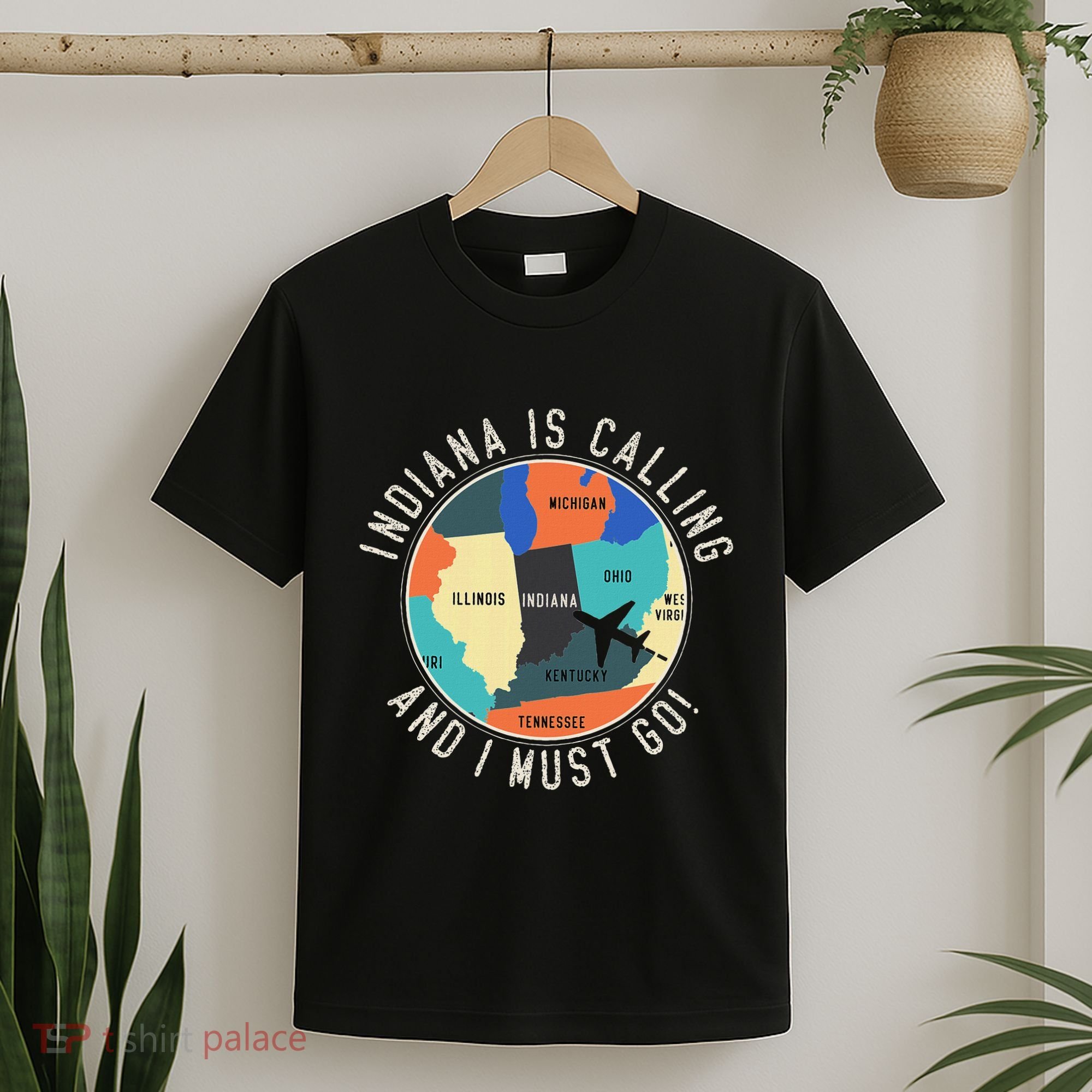 Indiana Is Calling And I Must Go Indiana State T-Shirt