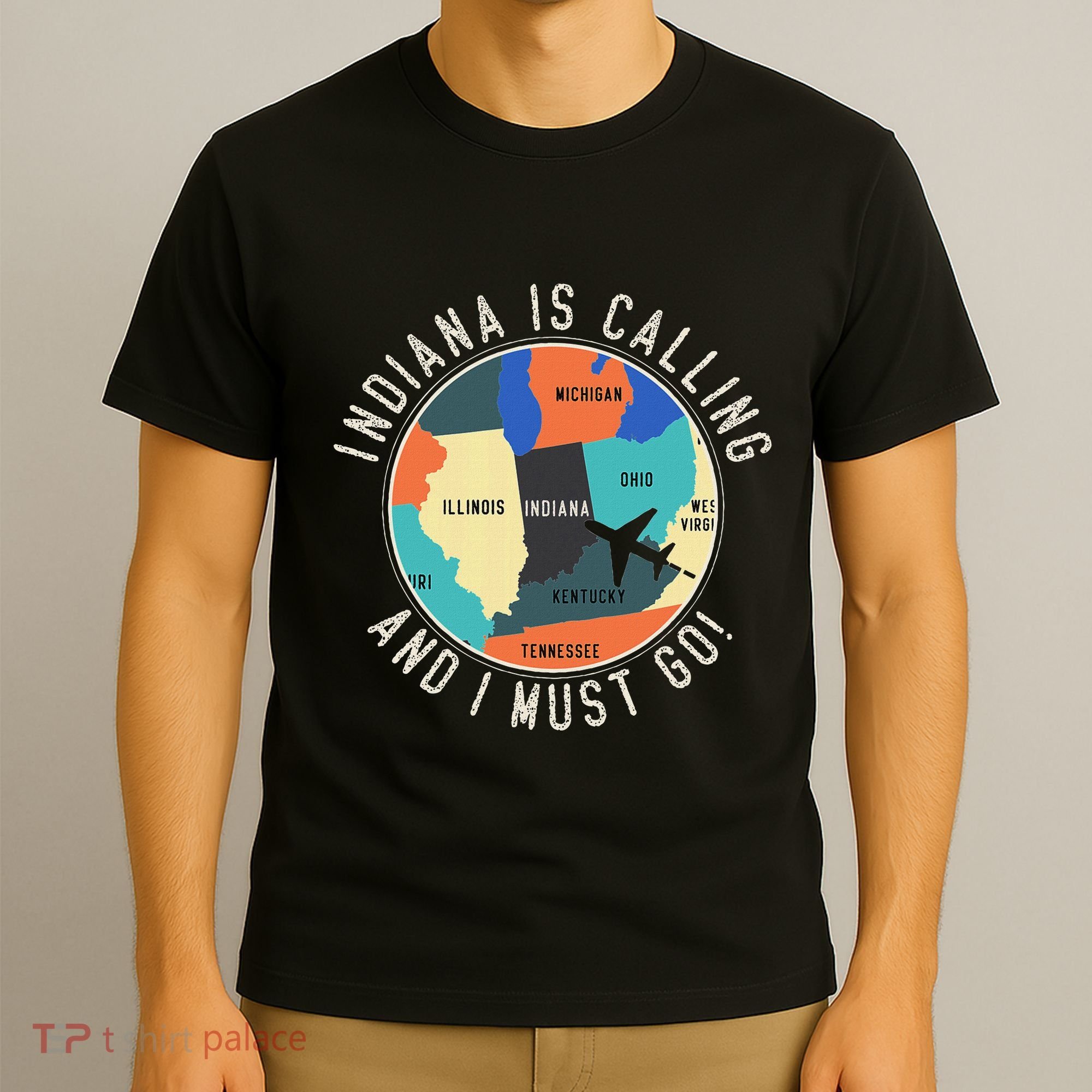Indiana Is Calling And I Must Go Indiana State T-Shirt