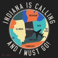 Indiana Is Calling And I Must Go Indiana State Hat thumb 2