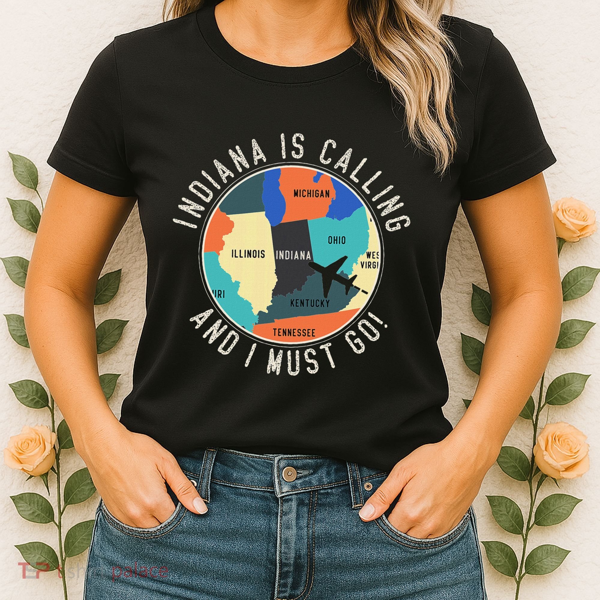 Indiana Is Calling And I Must Go Indiana State Women's T-Shirt