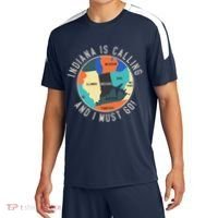 Indiana Is Calling And I Must Go Indiana State Sport-Tek Competitor United Soccer Jersey thumb 0