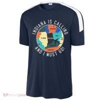 Indiana Is Calling And I Must Go Indiana State Sport-Tek Competitor United Soccer Jersey thumb 2