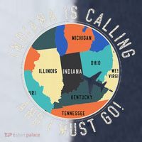 Indiana Is Calling And I Must Go Indiana State Sport-Tek Competitor United Soccer Jersey thumb 4