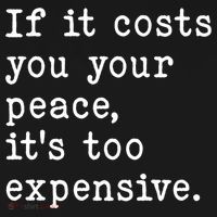 If It Costs You Your Peace Its Too Expensive Gift Bucket Hat thumb 4
