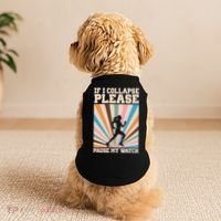 If I Collapse Please Pause My Watch Runner Marathon Doggie Tank thumb 2