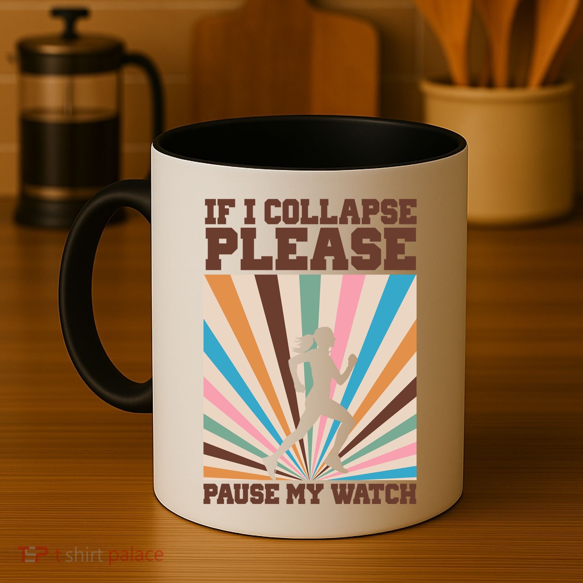 If I Collapse Please Pause My Watch Runner Marathon Coffee Mug