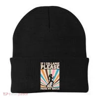 If I Collapse Please Pause My Watch Runner Marathon Beanie thumb 0