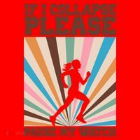 If I Collapse Please Pause My Watch Runner Marathon Santa Hat thumb 1