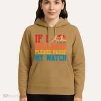If I Collapse Please Pause My Watch Running Marathon Runner Hoodie thumb 5