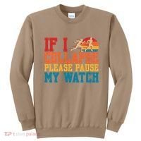 If I Collapse Please Pause My Watch Running Marathon Runner Sweatshirt thumb 0