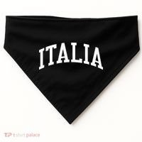 Italy Italia College University Style USA-Made Doggie Bandana thumb 0
