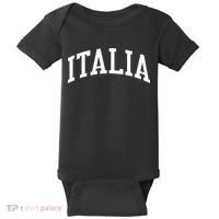 Italy Italia College University Style Baby Bodysuit thumb 0