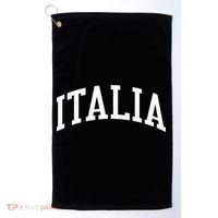 Italy Italia College University Style Golf Towel thumb 0