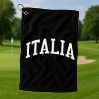 Italy Italia College University Style Golf Towel thumb 1