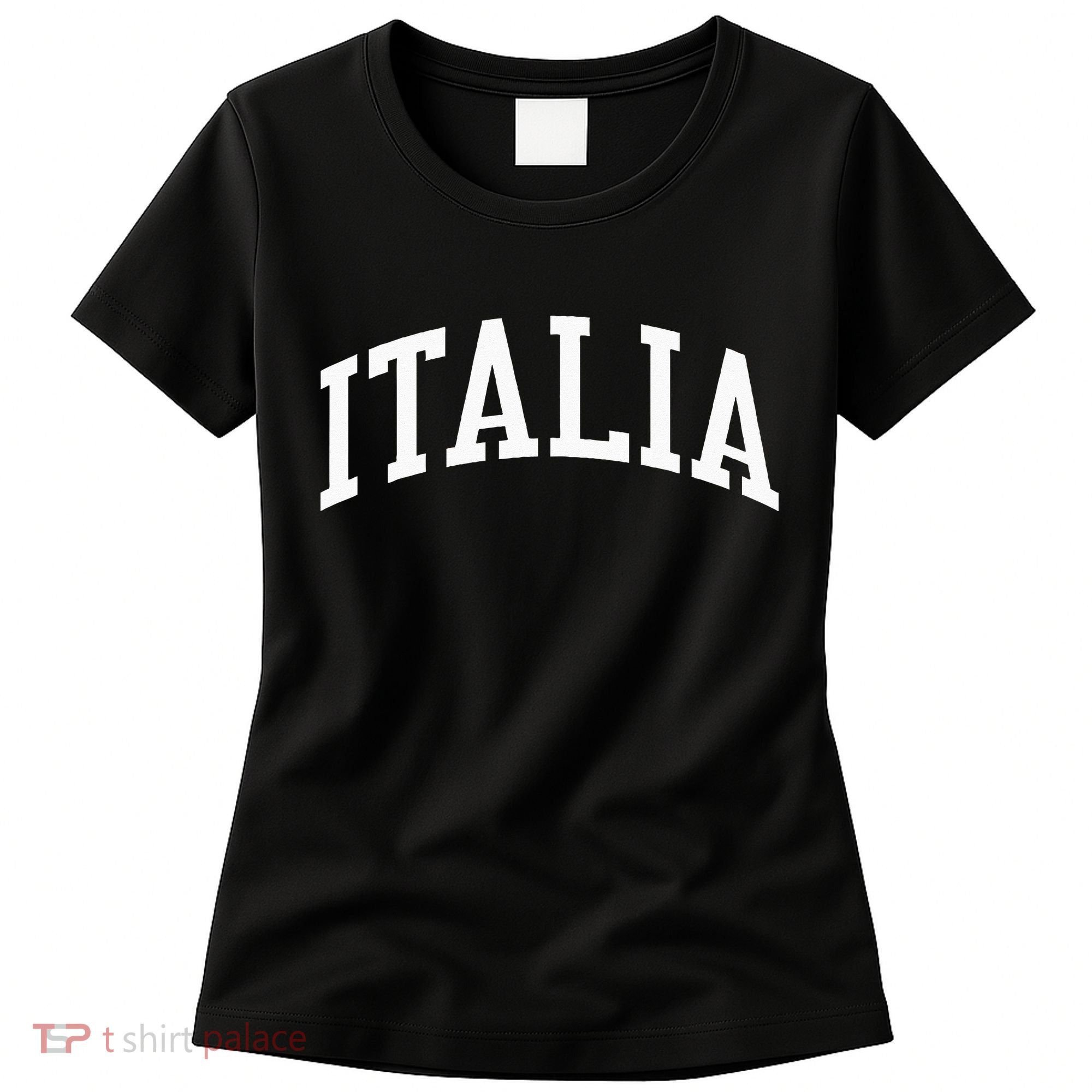 Italy Italia College University Style Women's T-Shirt