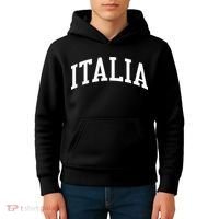 Italy Italia College University Style Kids Hoodie thumb 4