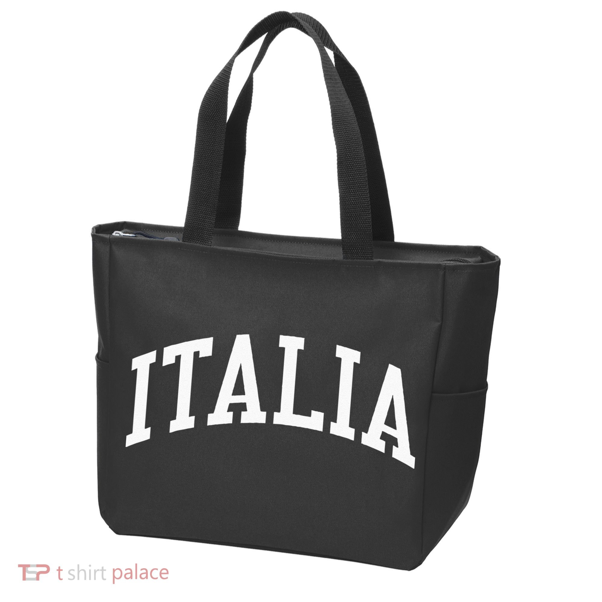 Italy Italia College University Style Tote Bag
