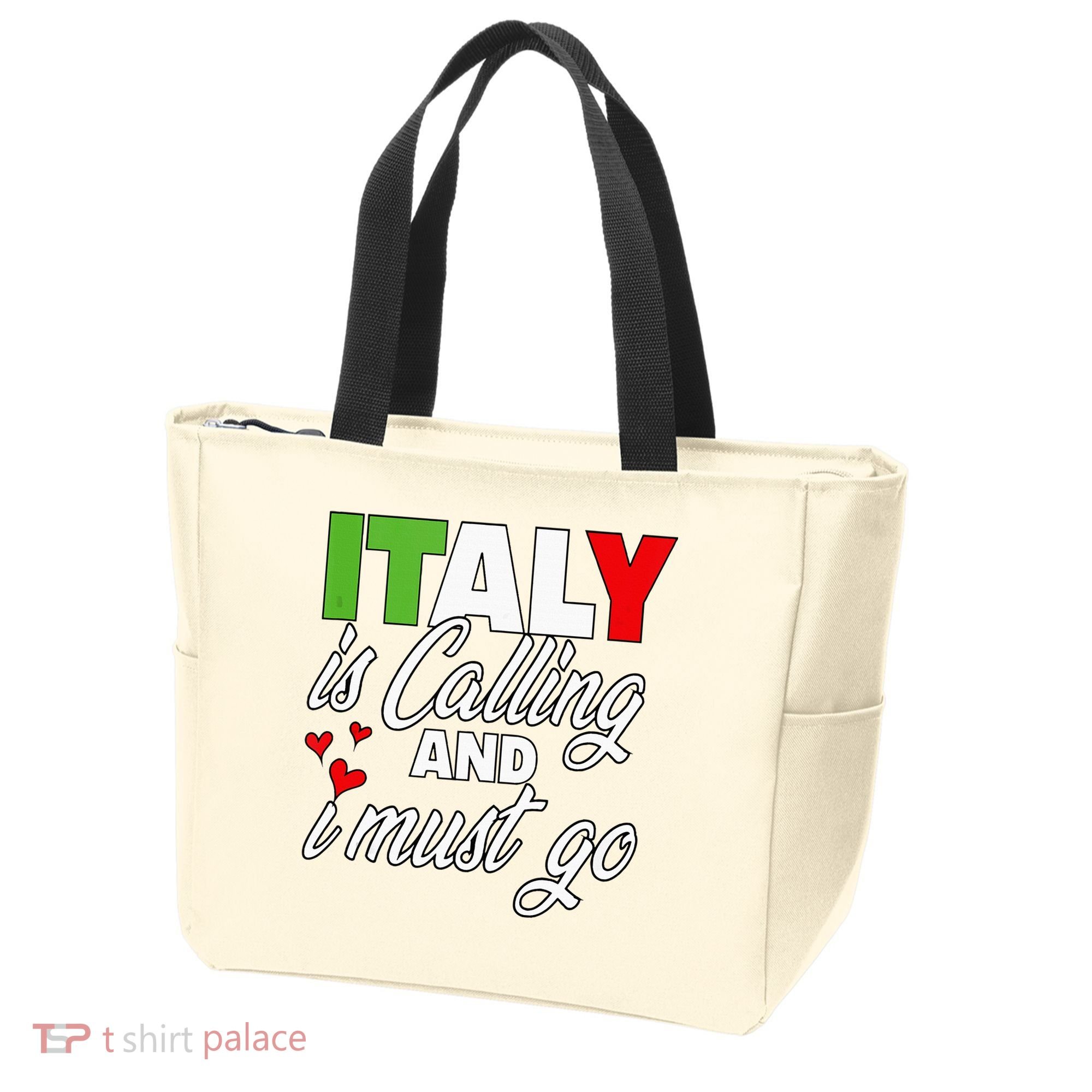 Italy Is Calling And I Must Go Women Vacation Tote Bag