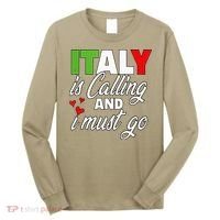 Italy Is Calling And I Must Go Women Vacation Long Sleeve Shirt thumb 0