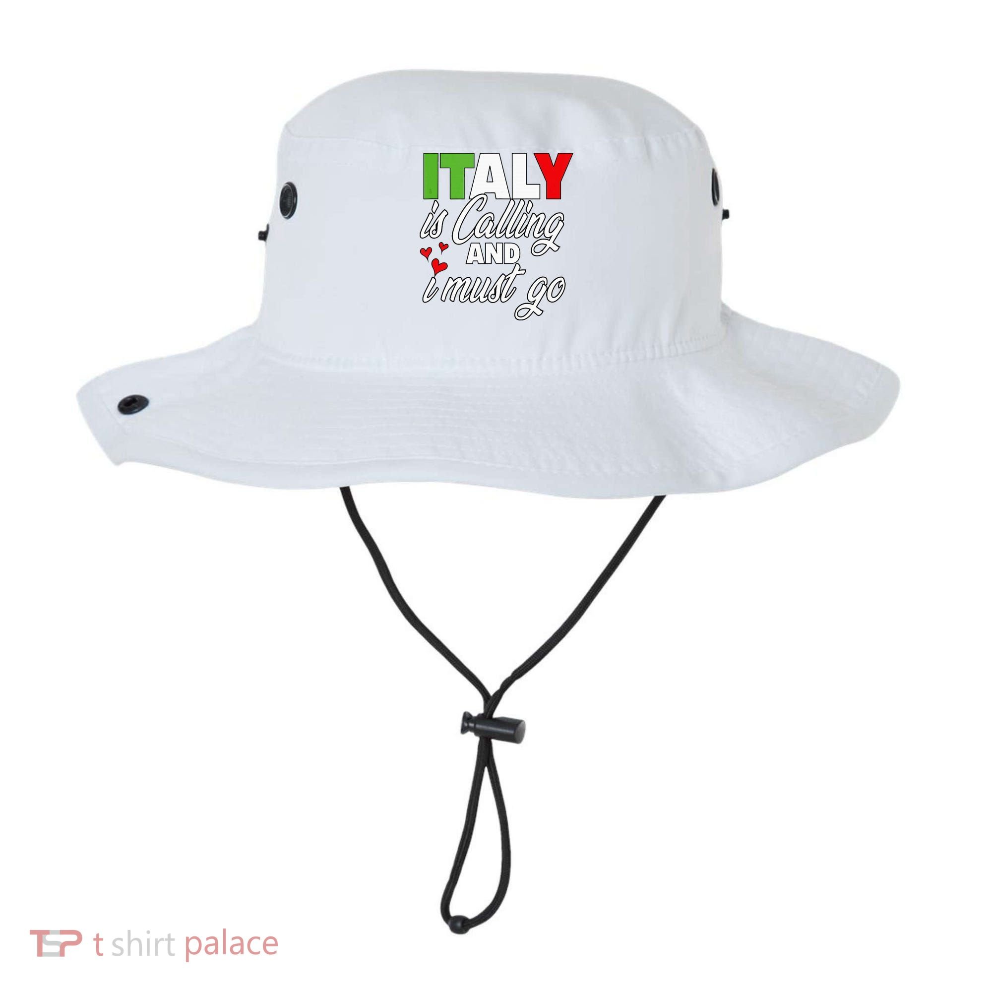 Italy Is Calling And I Must Go Women Vacation Bucket Hat