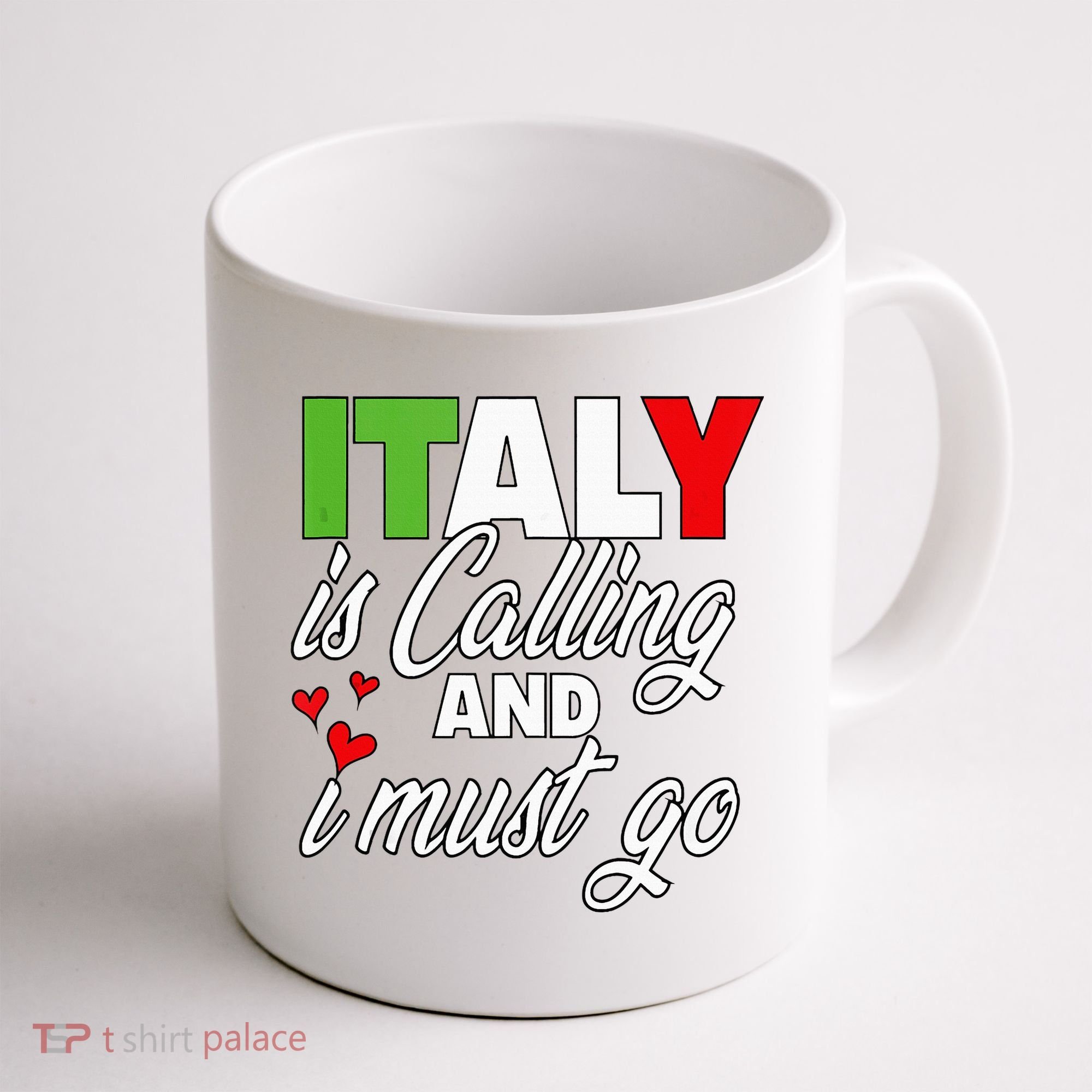 Italy Is Calling And I Must Go Women Vacation Coffee Mug