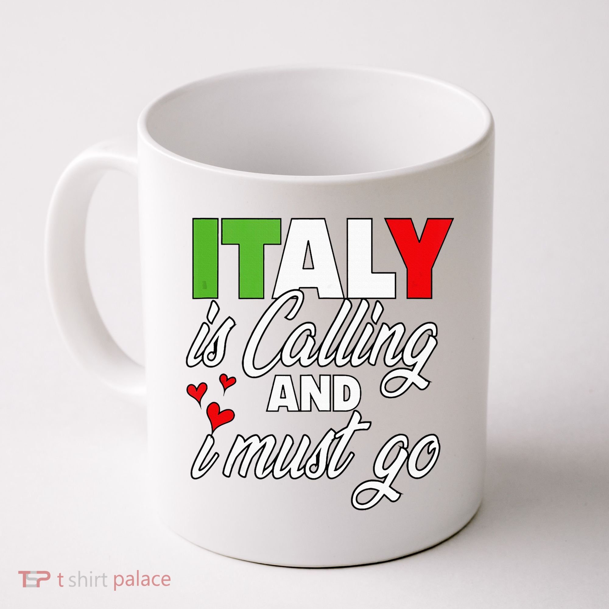 Italy Is Calling And I Must Go Women Vacation Coffee Mug