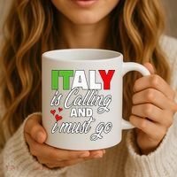 Italy Is Calling And I Must Go Women Vacation Coffee Mug thumb 3