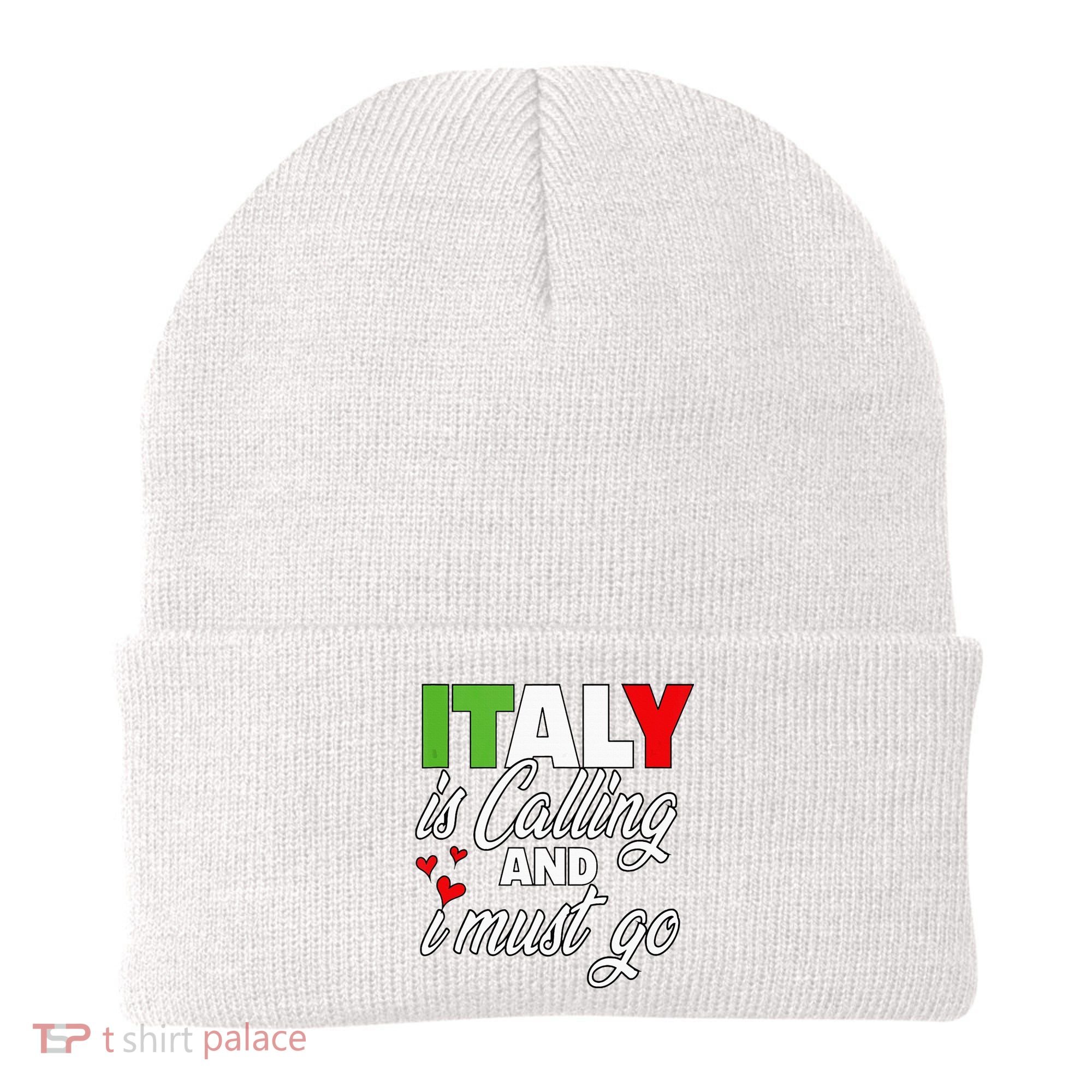 Italy Is Calling And I Must Go Women Vacation Beanie
