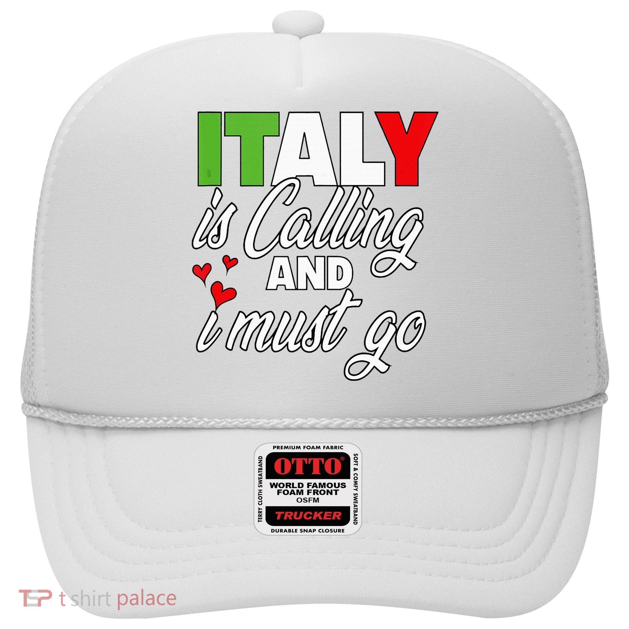 Italy Is Calling And I Must Go Women Vacation Hat