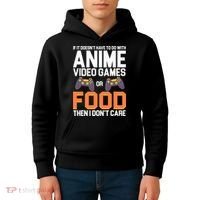If It Doesn't Have To Do With Anime Video Games Or Food Kids Hoodie thumb 4