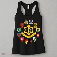 Idf Israel Defence Forces Israeli Army Israel Military Units Women's Tank Top thumb 3