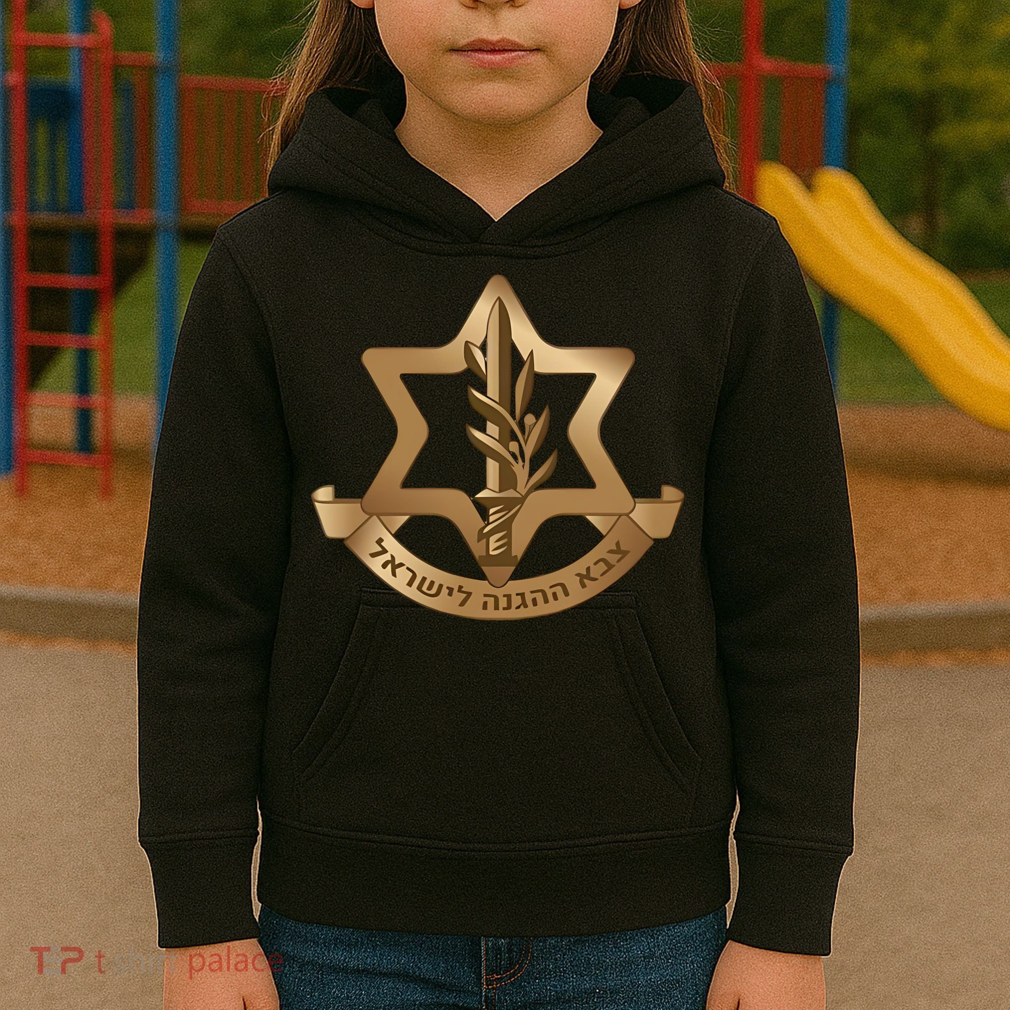 Idf Israel Defense Forces Kids Hoodie