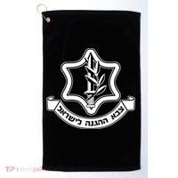 Idf Israel Defense Force Israeli Armed Forces Emblem Golf Towel thumb 0