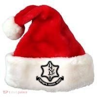Idf Israel Defense Force Israeli Armed Forces Emblem Santa Hat thumb 0