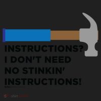 Instructions? I Dont Need No Handy And Carpenter Gift Women's Sweatshirt thumb 2