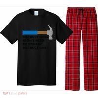 Instructions? I Dont Need No Handy And Carpenter Gift Pajama Set thumb 0