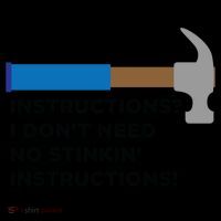 Instructions? I Dont Need No Handy And Carpenter Gift Women's Hoodie thumb 2