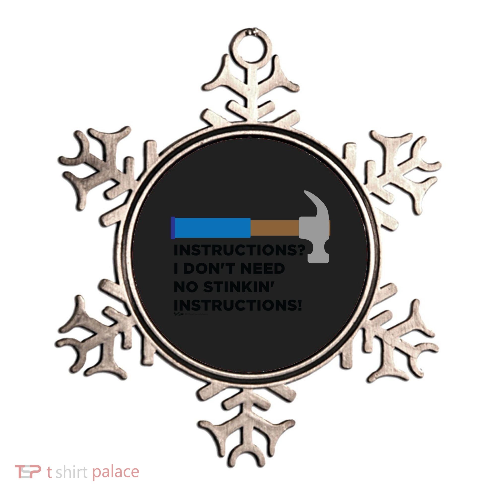 Instructions? I Dont Need No Handy And Carpenter Gift Ornament