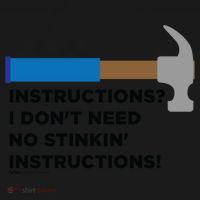 Instructions? I Dont Need No Handy And Carpenter Gift Ornament thumb 1