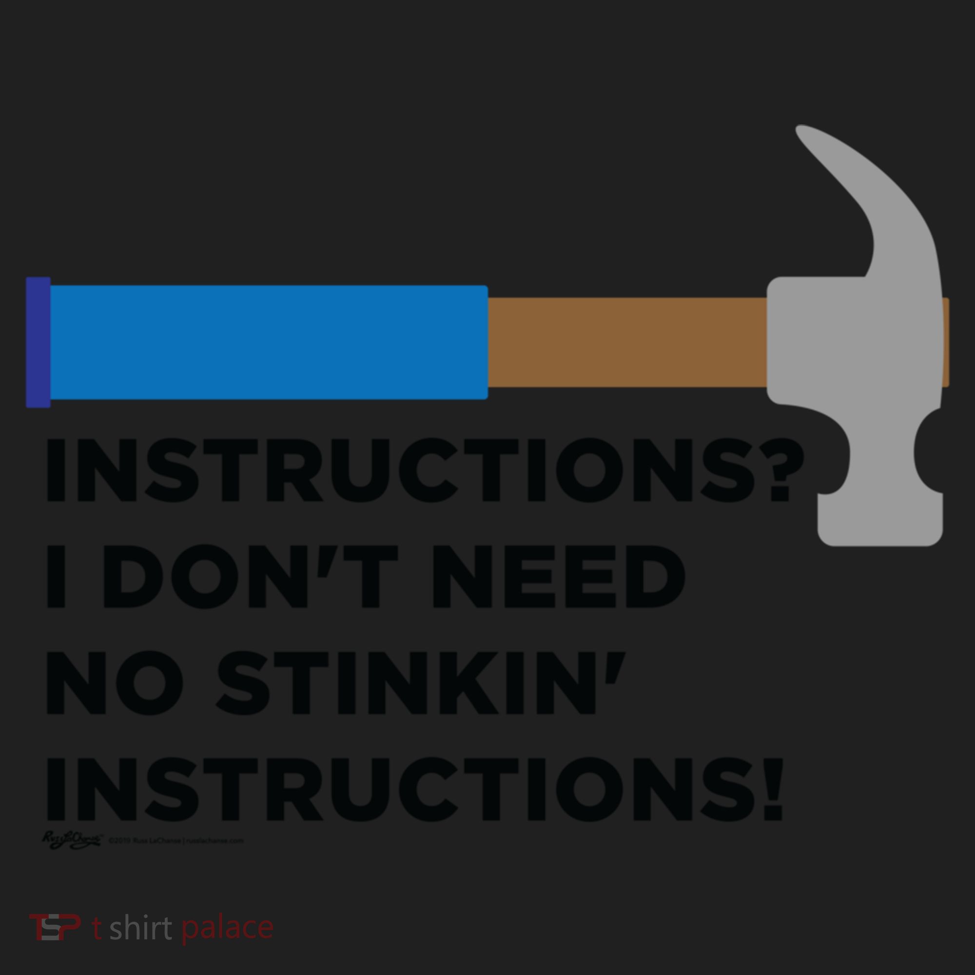 Instructions? I Dont Need No Handy And Carpenter Gift Hat