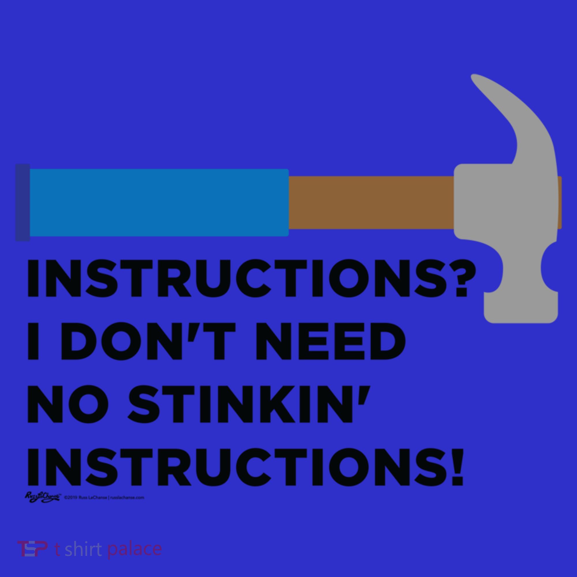 Instructions? I Dont Need No Handy And Carpenter Gift Women's Tank Top