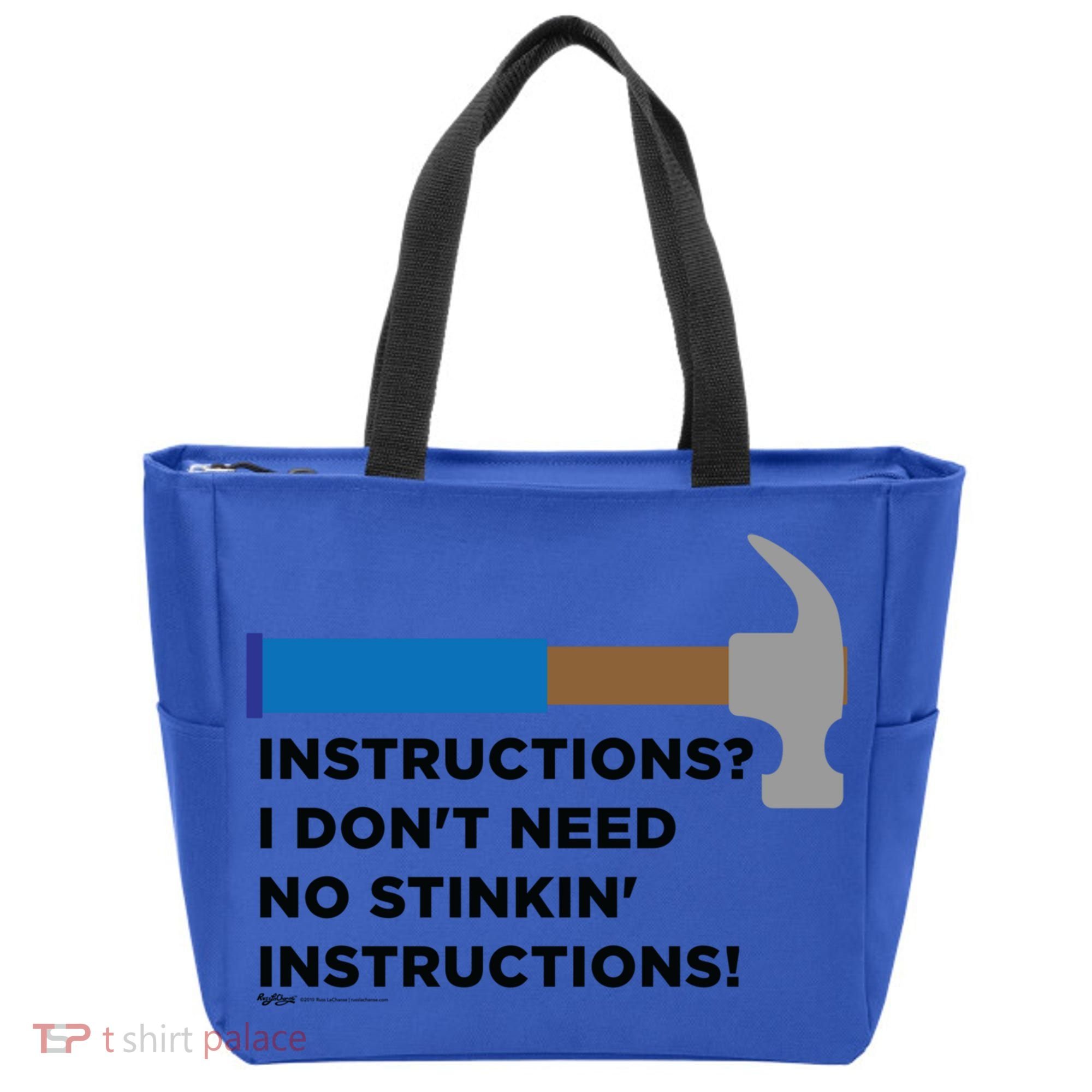 Instructions? I Dont Need No Handy And Carpenter Gift Tote Bag