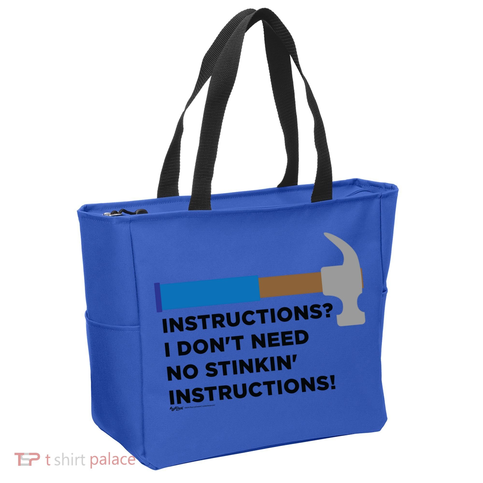 Instructions? I Dont Need No Handy And Carpenter Gift Tote Bag