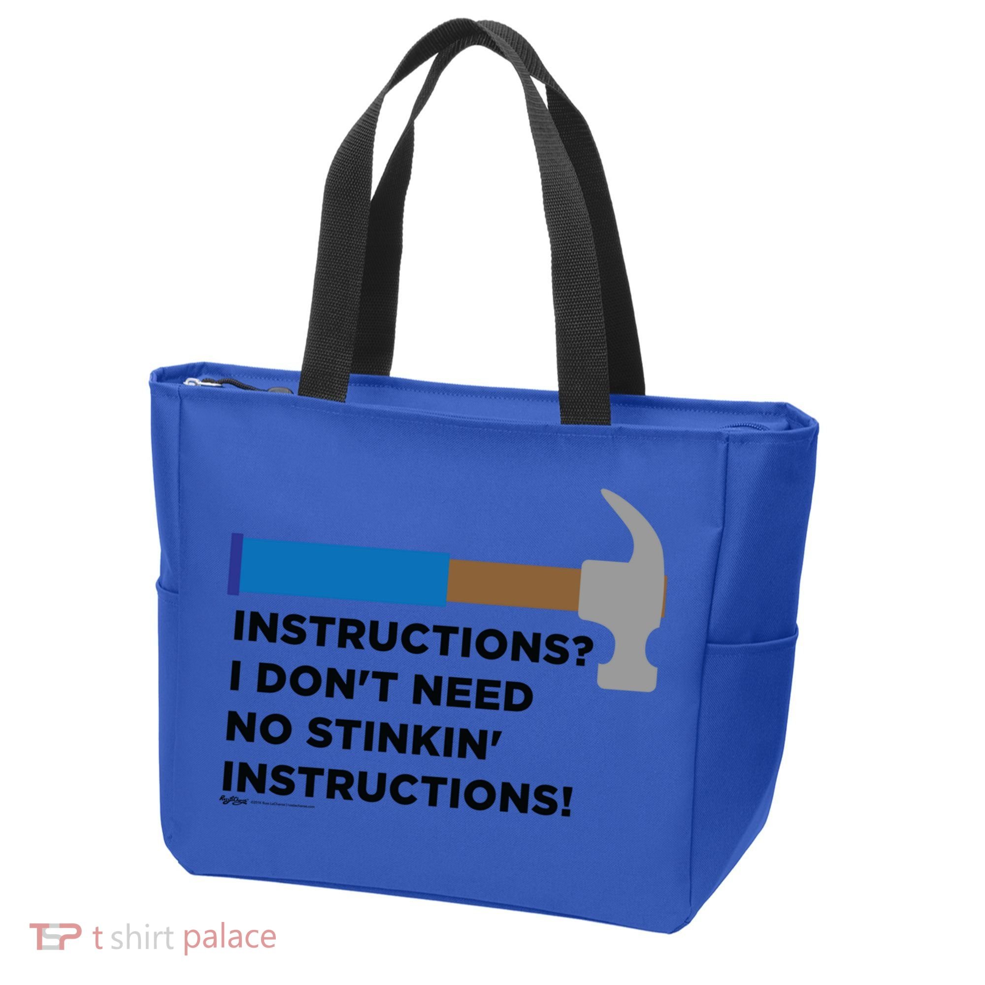 Instructions? I Dont Need No Handy And Carpenter Gift Tote Bag