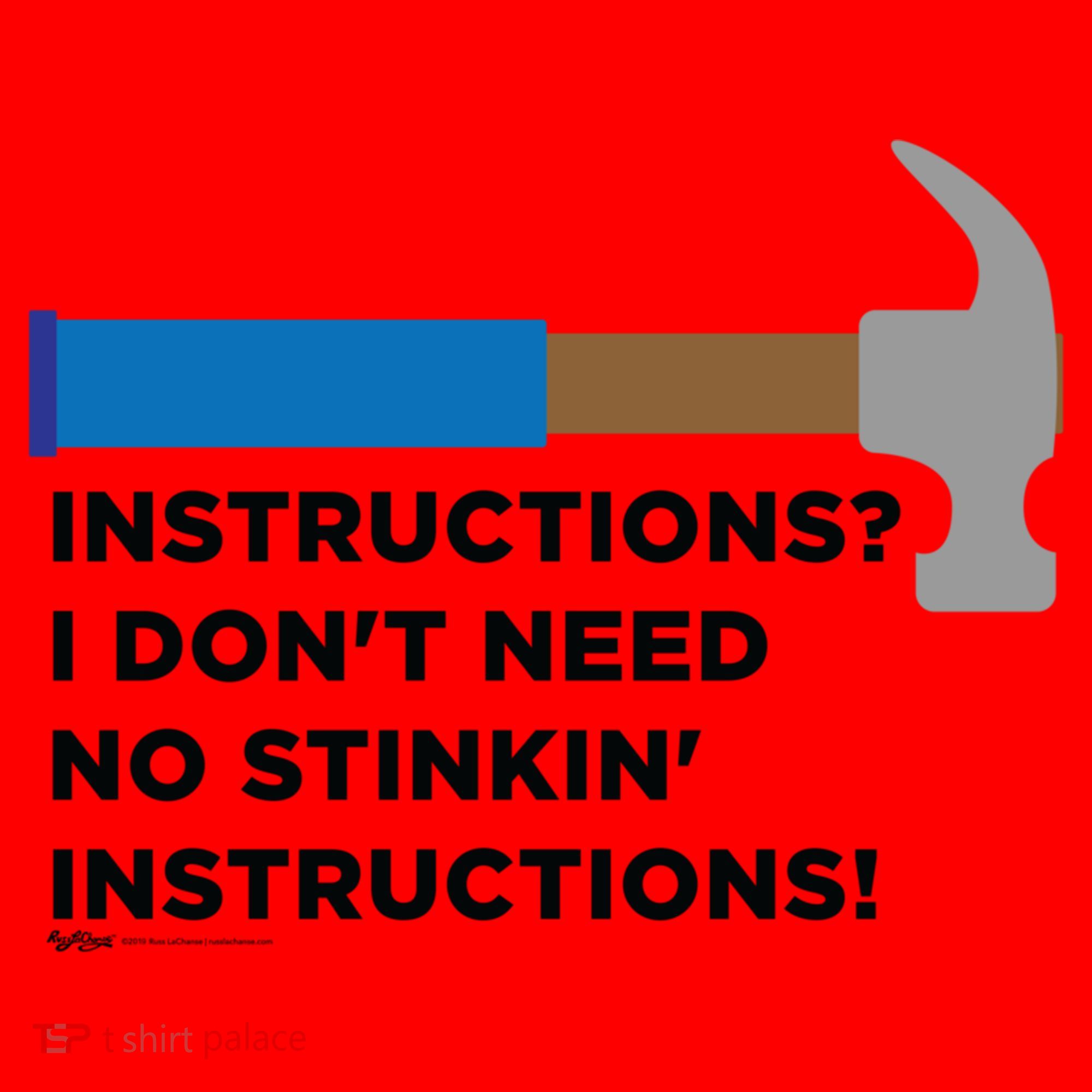 Instructions? I Dont Need No Handy And Carpenter Gift Santa Hat
