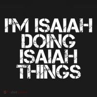 I'm Isaiah Doing Isaiah Things Funny Birthday Name Gift Idea Great Gift Women's Hoodie thumb 2