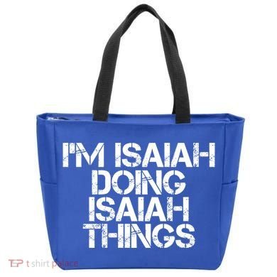 I'm Isaiah Doing Isaiah Things Funny Birthday Name Gift Idea Great Gift Tote Bag