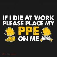If I Die At Work Please Place My Ppe On Me Funny Electrician Great Gift Women's Hoodie thumb 2