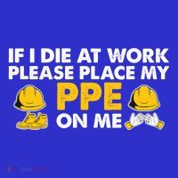 If I Die At Work Please Place My Ppe On Me Funny Electrician Great Gift Women's Tank Top thumb 5